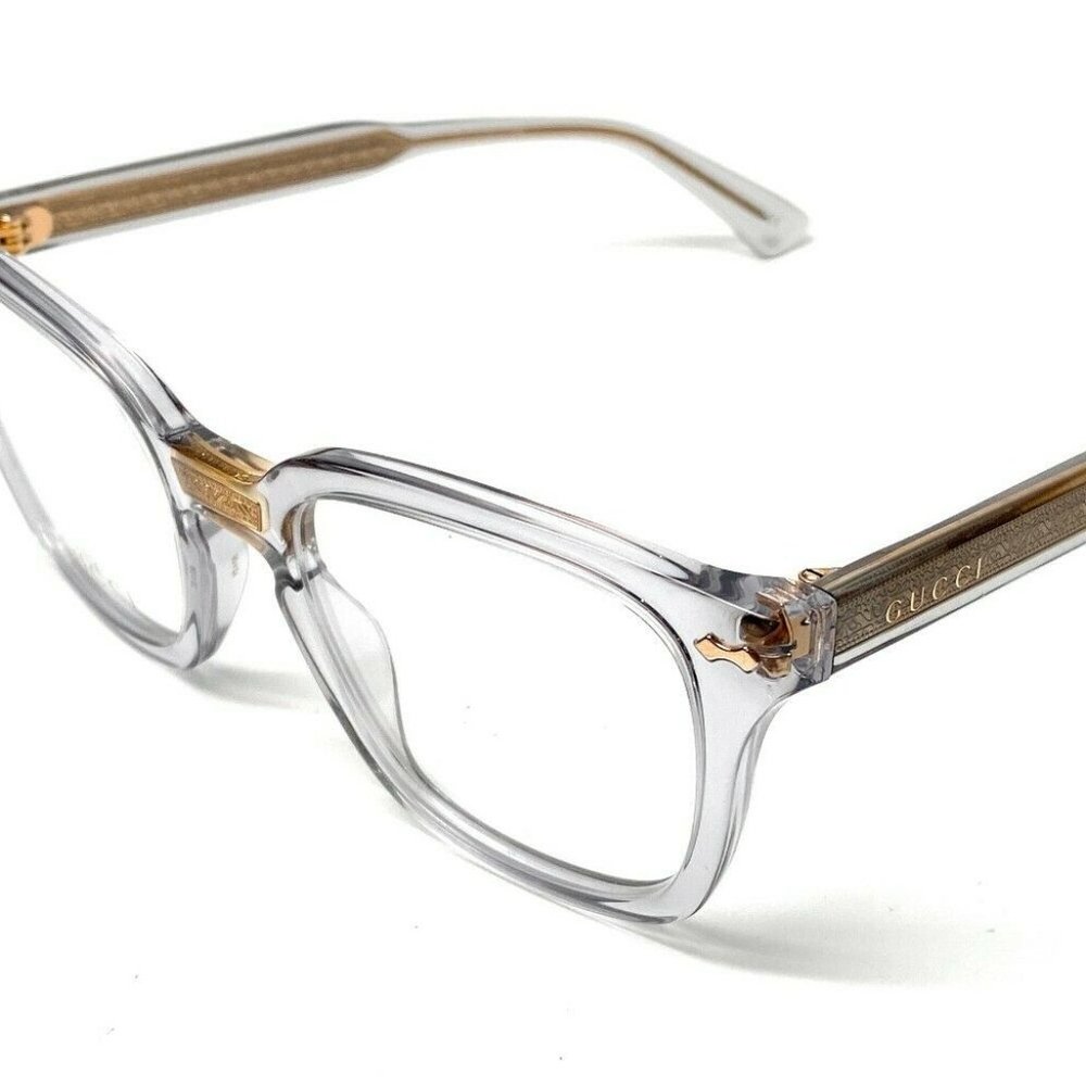 Gucci Gold Eyeglasses 50mm Unisex! Brand new